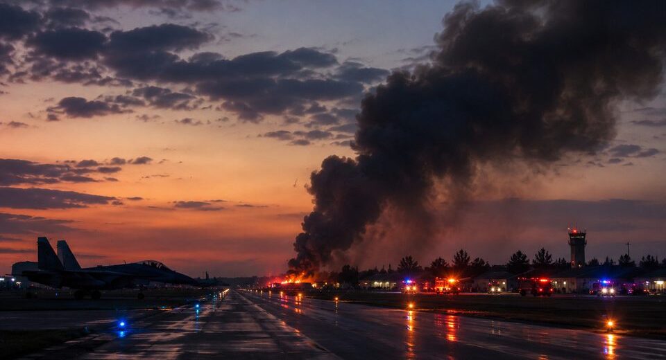 JAV karinių oro pajėgų bombonešio B-52 katastrofa Kalifornijoje: žuvo aštuoni įgulos nariai