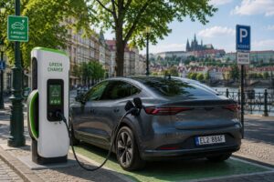 Žymus proveržis Europoje: naujų automobilių ir furgonų CO2 emisijos 2025 metais sparčiai susitraukė