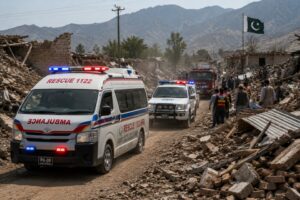 Teroro išpuolis Pakistane: per dvigubą pakelės bombų sprogimą žuvo 7 žmonės, įtariami Afganistane besislepiantys kovotojai