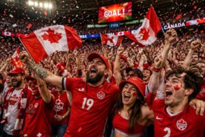 Pasaulio futbolo čempionatas: istorinis Kanados žingsnis į aštuntfinalį ir grupių etapo rekordai