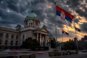 Serbijos politinis žemės drebėjimas: Aleksandras Vučičius paskelbė apie atsistatydinimą per „kelias savaites“