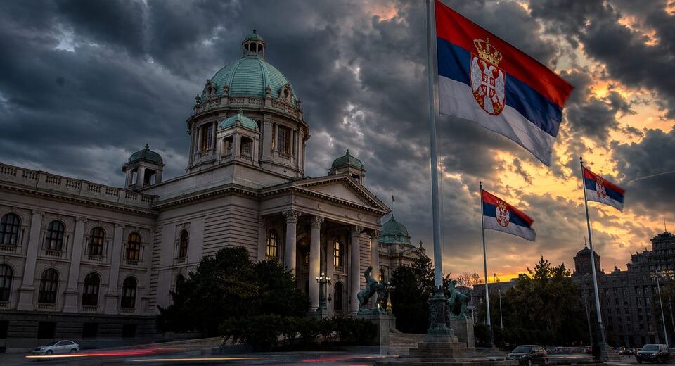 Serbijos politinis žemės drebėjimas: Aleksandras Vučičius paskelbė apie atsistatydinimą per „kelias savaites“