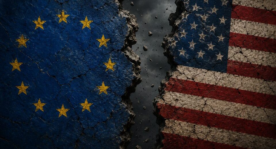 Europiečių pasitikėjimas Jungtinėmis Valstijomis pasiekė žemumas: tik vienas iš dešimties laiko JAV sąjungininke