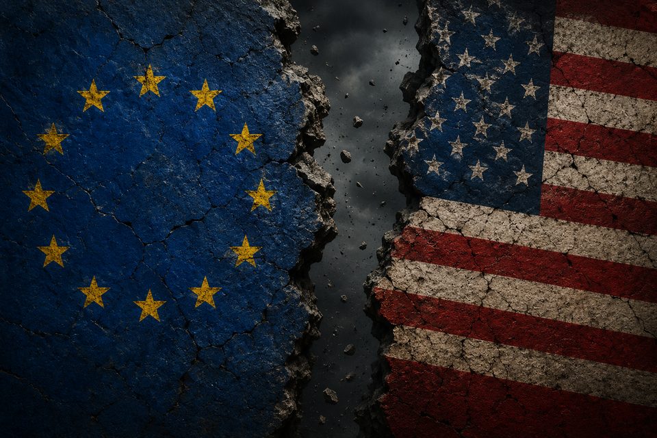Europiečių pasitikėjimas Jungtinėmis Valstijomis pasiekė žemumas: tik vienas iš dešimties laiko JAV sąjungininke