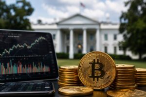 Donaldo Trumpo milijardinis uždarbis iš kriptovaliutų ir įtarimai dėl informacijos nutekėjimo
