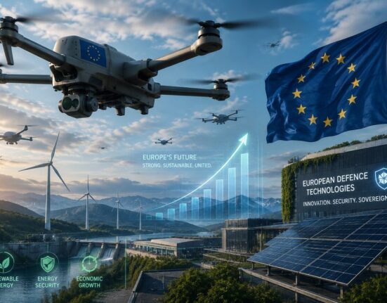 Europos Komisijos sprendimai: milijardinė parama Ukrainos dronų gamybai ir istorinis Danijos ekonomikos gaivinimo plano finišas