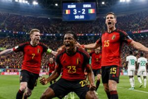 Pasaulio čempionato drama: Belgijos žygdarbis prieš Senegalą ir dešimties amerikiečių pergalė