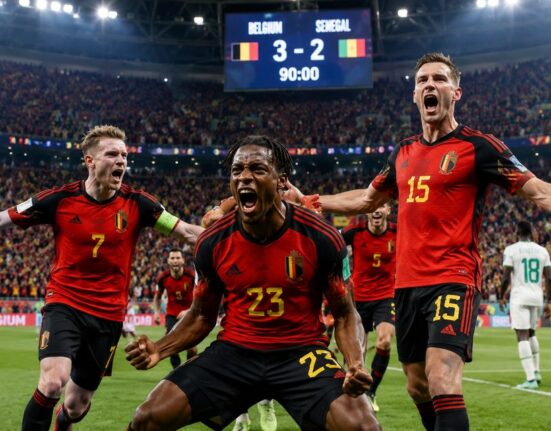 Pasaulio čempionato drama: Belgijos žygdarbis prieš Senegalą ir dešimties amerikiečių pergalė