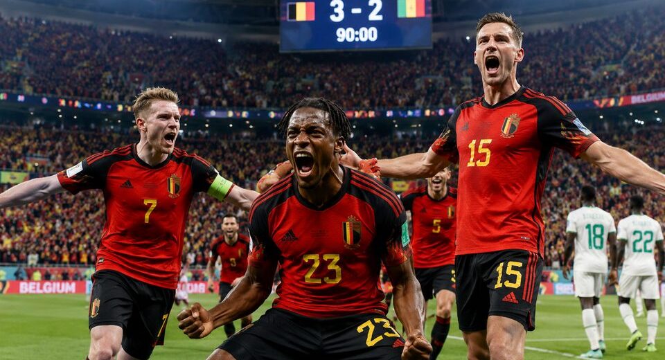 Pasaulio čempionato drama: Belgijos žygdarbis prieš Senegalą ir dešimties amerikiečių pergalė