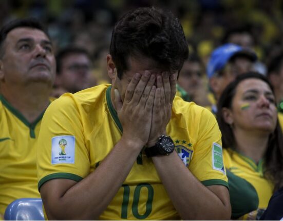Pasaulio futbolo čempionato sensacijos: Haalandas eliminavo Braziliją, o Trumpo skambutis sukėlė FIFA skandalą