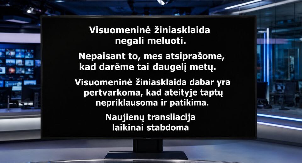 Istorinis lūžis Vengrijoje: valstybinė televizija atsiprašė už ilgus melo metus ir nutraukė transliacijas