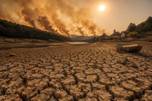 Klimato chaosas pasaulyje: nuo liepsnojančios Europos iki stingdančio Antarktidos paradokso