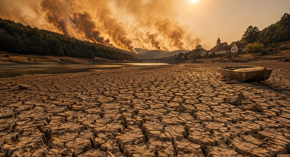 Klimato chaosas pasaulyje: nuo liepsnojančios Europos iki stingdančio Antarktidos paradokso