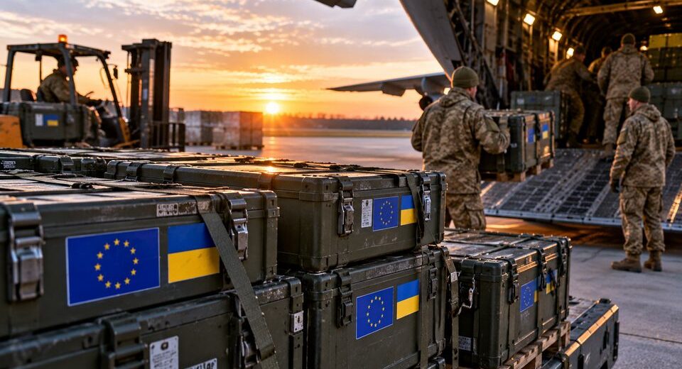 ES mobilizuoja 4,9 mlrd. eurų paramai Ukrainai: lėšos skirtos karinei pagalbai ir karių mokymams