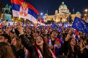 Politinis žemės drebėjimas Belgrade: A. Vučičiaus epochos pabaiga, studentų triumfas ir nauja kryptis Europai