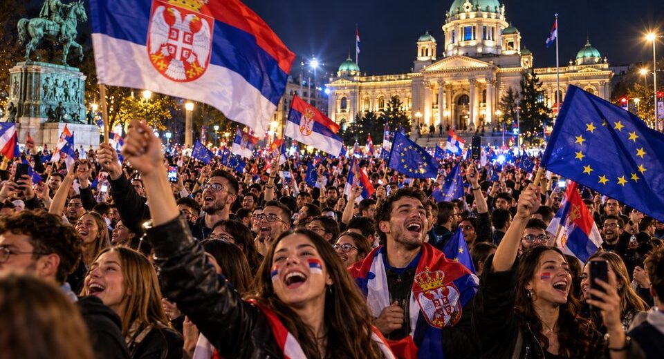 Politinis žemės drebėjimas Belgrade: A. Vučičiaus epochos pabaiga, studentų triumfas ir nauja kryptis Europai
